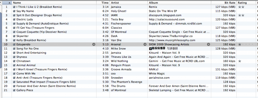 Big T Bag’s Monthly Mix – May/June/July 2010